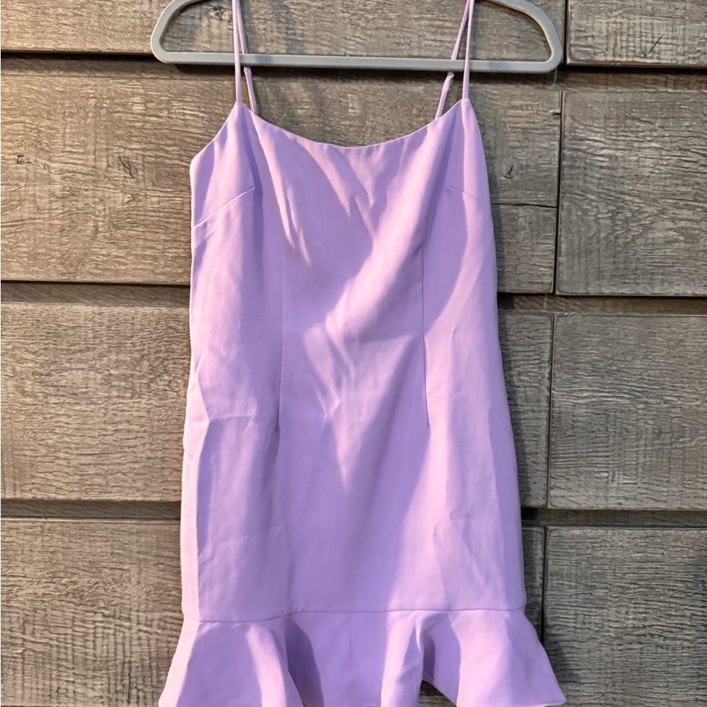 Revolve Lovers + Friends Lilac Spaghetti Strap Dress